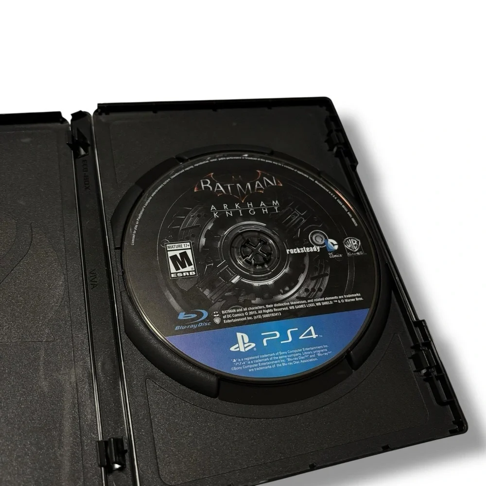 Playstation 4 PS4 Batman Arkham Knight Game‎ and Blank Case